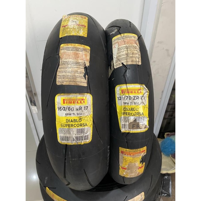 Pirelli Diablo Supercorsa 120/70 - 160/60