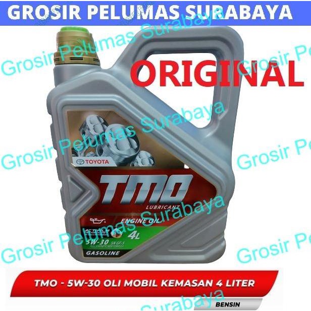 Original Oli Toyota Tmo Bensin Hijau 5W/30 5W-30 Galon 4Ltr 4 Liter