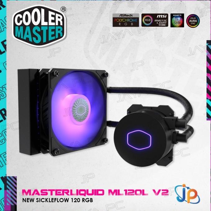 Cooler Master MasterLiquid ML120L RGB V2 - CPU Cooler Liquid Fan