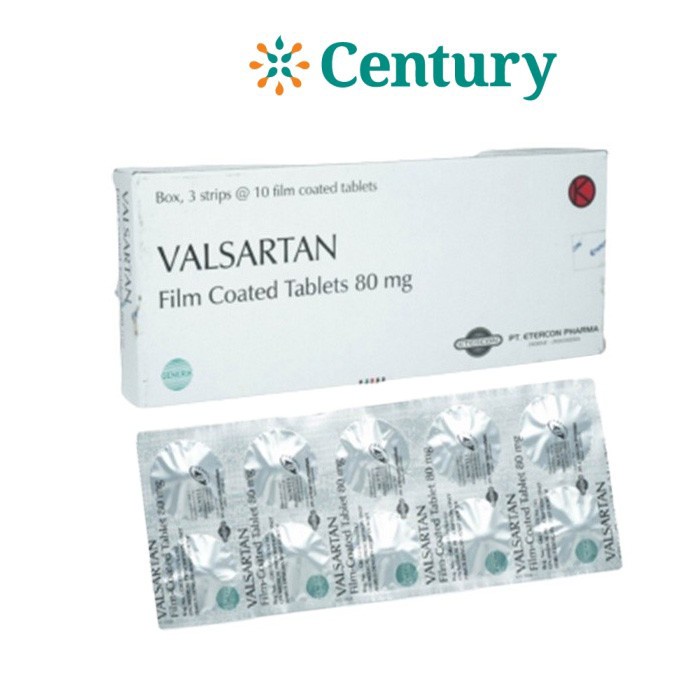 Valsartan 80 mg 10 Tablet Generik HJ / Kholesterol