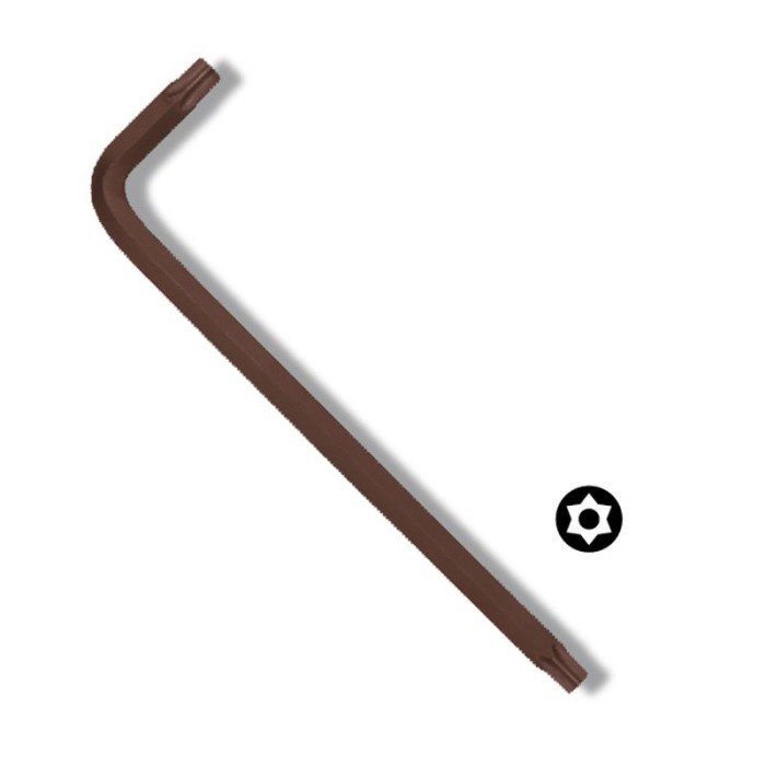 nice GESTAR-Kunci L TORX Tamper Proof Key Standart Length T25