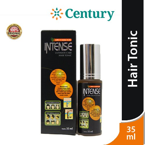 Intense Hair Tonic  35 ml / Hair Tonic / Tonik Rambut Rontok / Penumbuh Rambut / Tonik Rambut Rontok