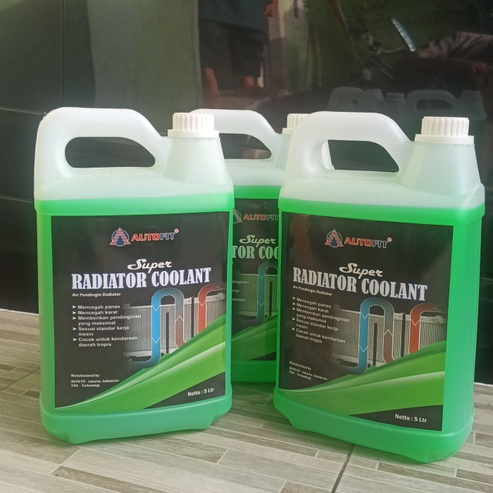 Air Radiator Coolant Autofit Mobil Motor 5 Liter