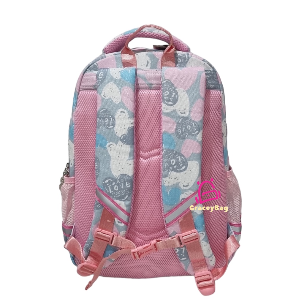 GB-200715 Tas Ransel Sekolah Anak Perempuan Premium Import