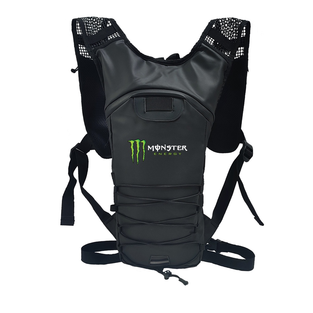 ( TERLARIS ) TAS SEPEDA MONSTER ENERGY WATERPROOF BAHAN CORDURA BIMO WP TAS SEPEDA