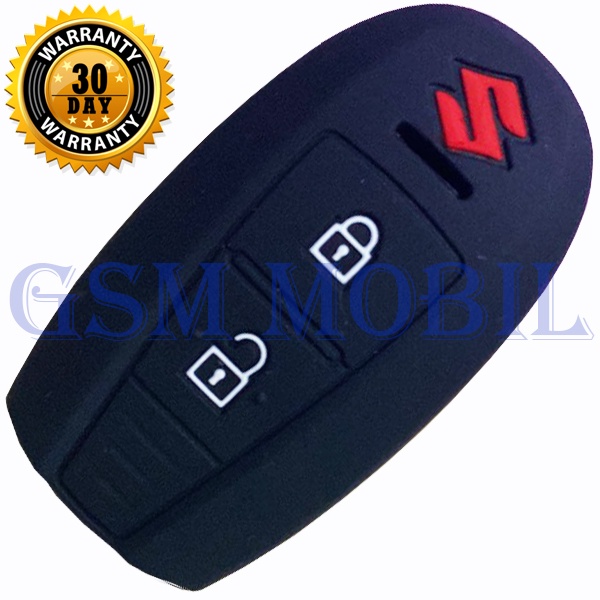 Casing Silikon Karet Kunci Remote Suzuki Vitara Swift Baleno 3 Tombol