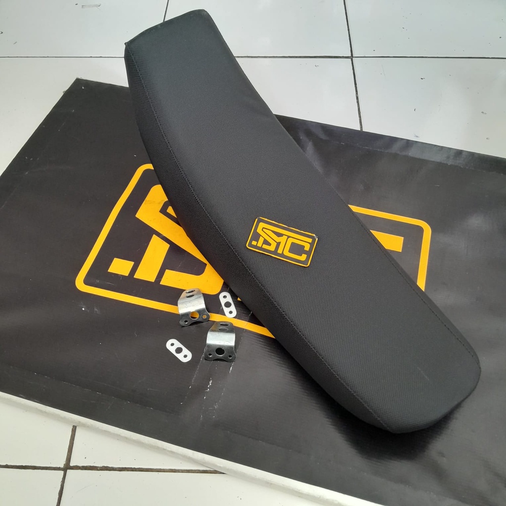 Jok Sadel / Jok Motor Assy Kawasaki KLX 150 BF BigFoot / Dtracker DT New Plus Braket HRV Hitam