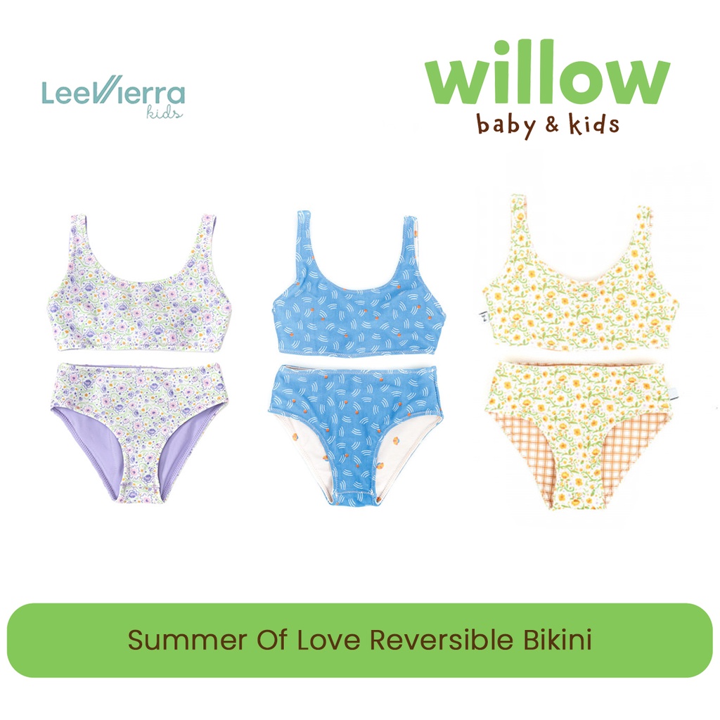 Baju Renang Anak - Lee Vierra Summer Of Love Reversible Bikini