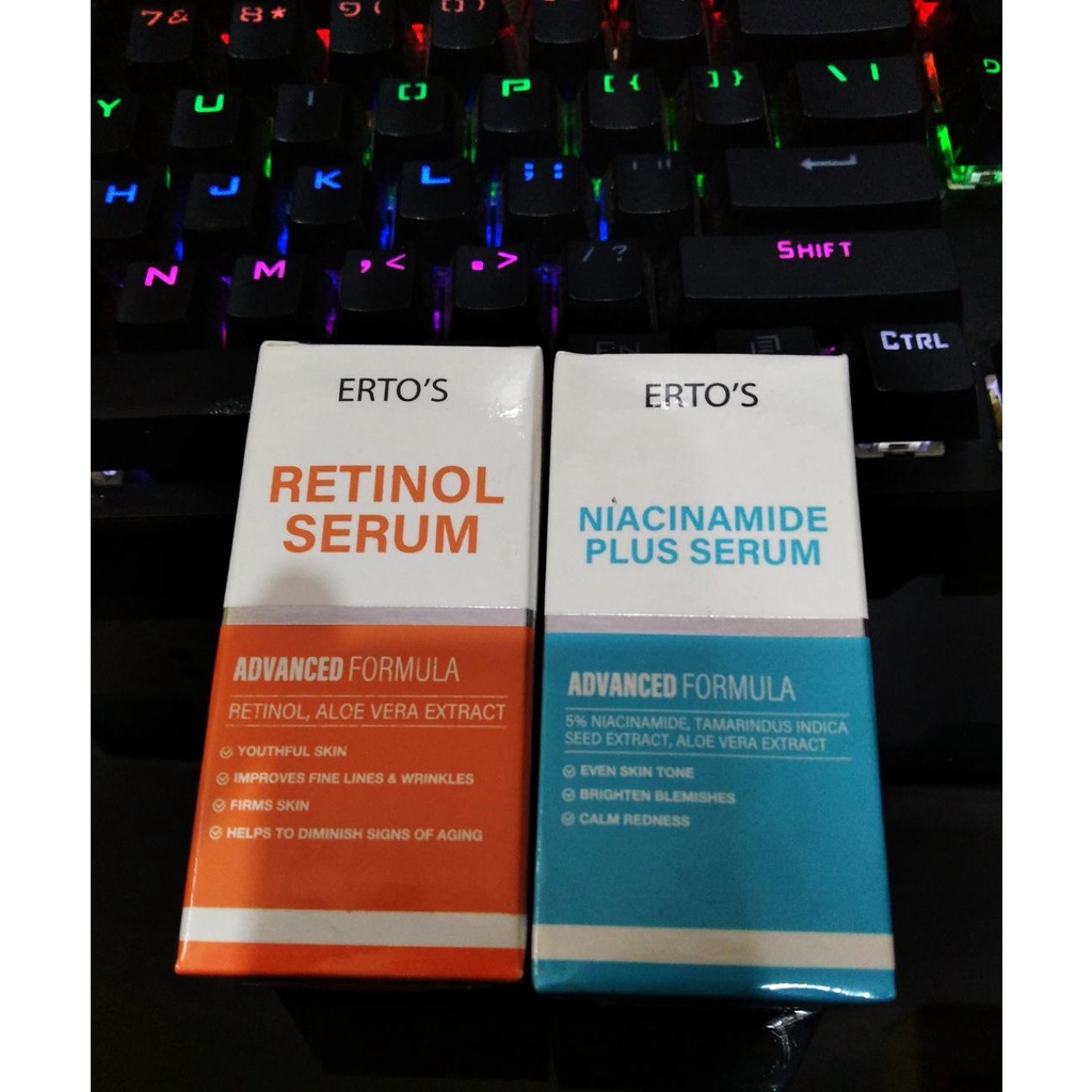 [ORI] SERUM RETINOL ANTI AGING MENGHILANGKAN FLEK HITAM DAN KUSAM Retinol Serum - KEMASAN BARU