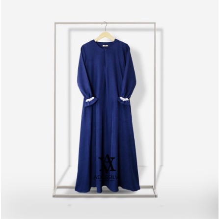 [BISA COD] Amira Dress New Arrival | Size S M L XL XXL | Gamis Busui Friendly Dress Renda Muslimah