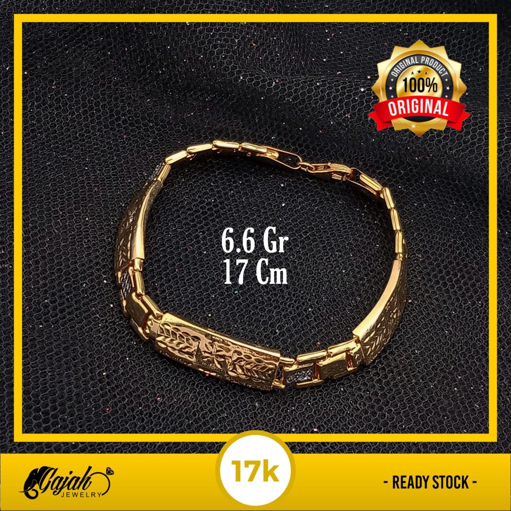 Gelang Emas 17K - 6.6 Gr Kadar 750 - 4575