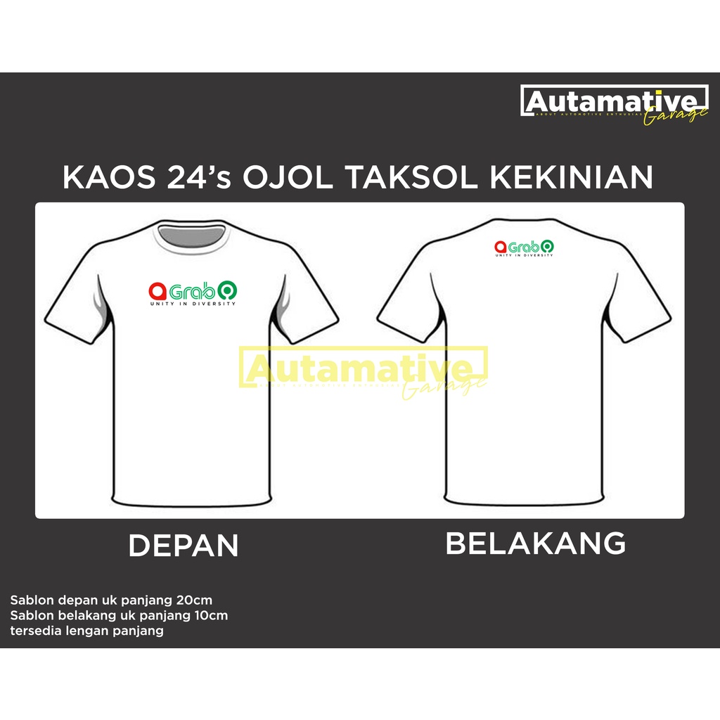 Kaos 24's Ojol Ojek Online Taksol Taksi Online Kekinian Gojek Grab Maxim