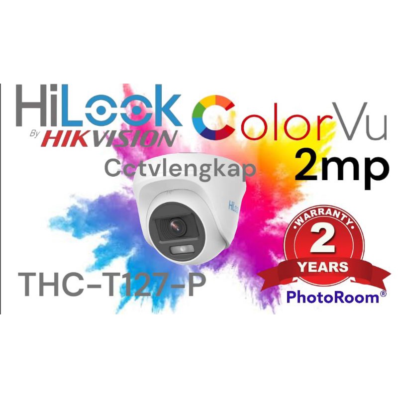 Paket cctv hilook 16 channel colorvu 2mp 1080p full color lengkap