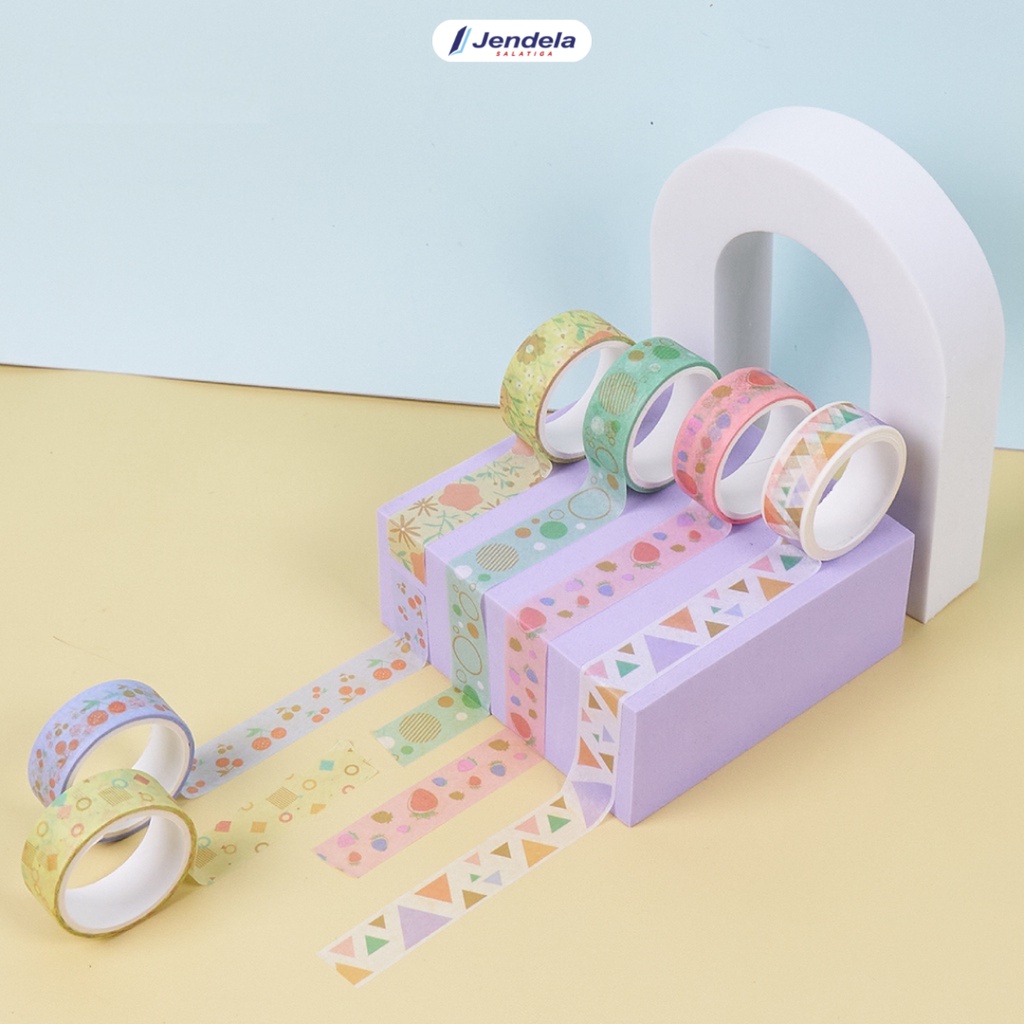 

Washi Tape Isolasi Motif / Washi Tape Joyko - ATK