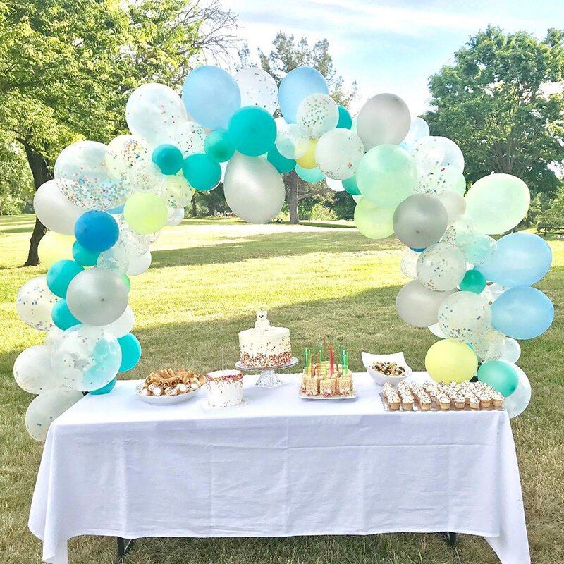 Gate Balon Meja / Table Balloon Arch Kit / Standing Balon Gate / Gate Balloon / Dekor Balon Ulang Tahun