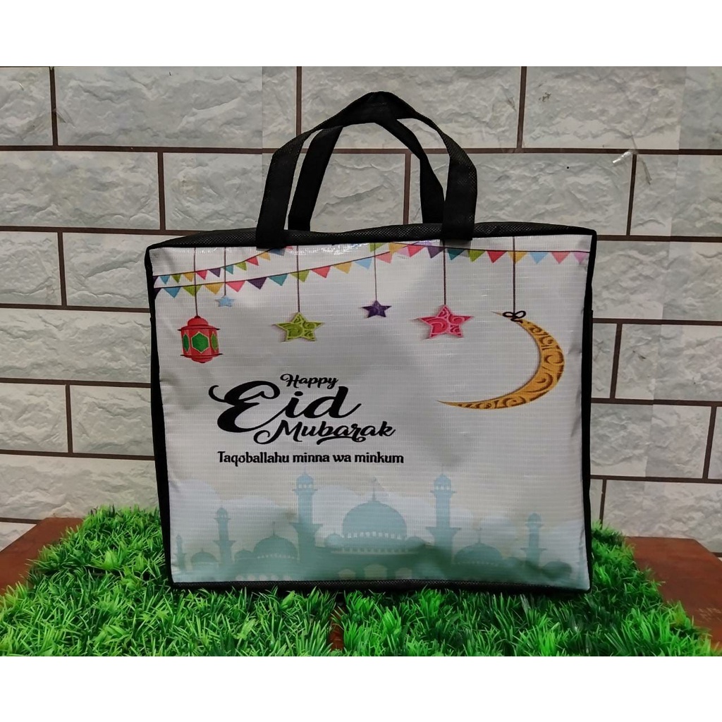 TAS PARCEL LEBARAN / TAS BINGKISAN / TAS RESLETING BANER