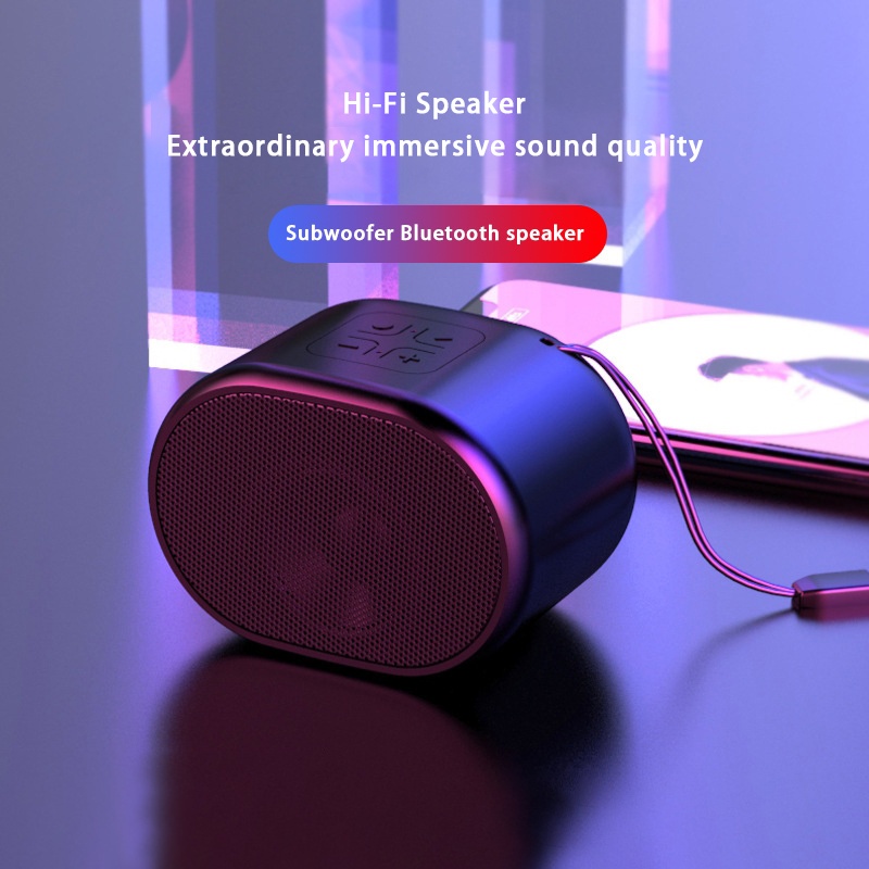 GROTIC Speaker Bluetooth TWS Hifi Portable TWS Wireless Stereo Bass Hifi Portable