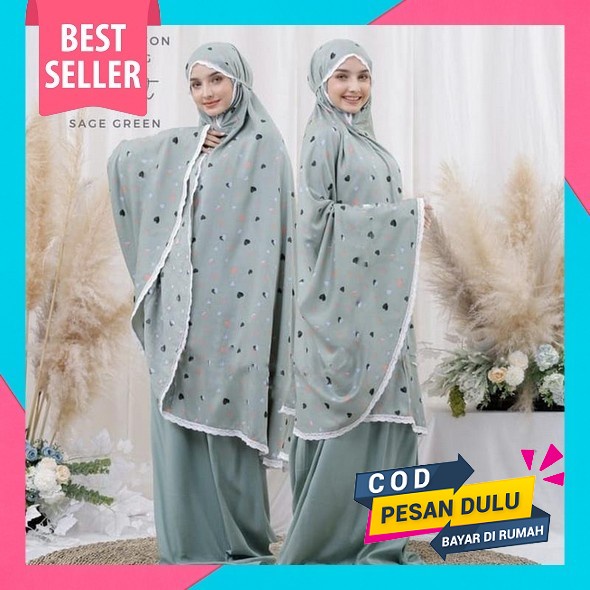 Mukenah Mukena Dewasa Bali Jumbo Tie-Dye Idul Fitri Tren Mewah Tali O8X4 Viral 2022 Lebaran Terbaru 