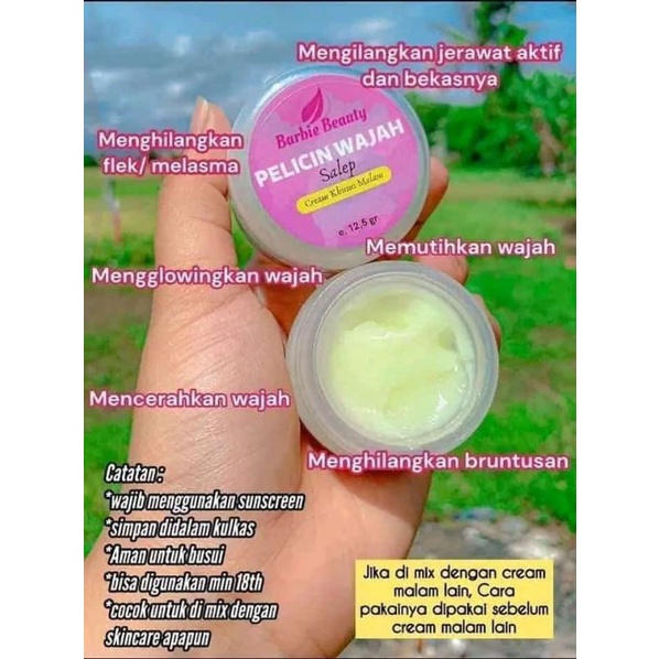 barbie beauty pelicin wajah