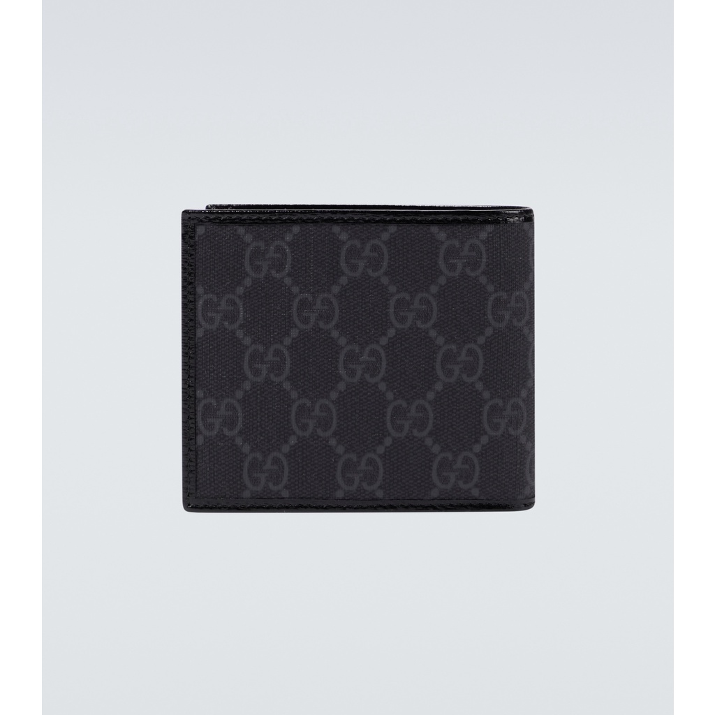GG Supreme Stamp Wallet Black