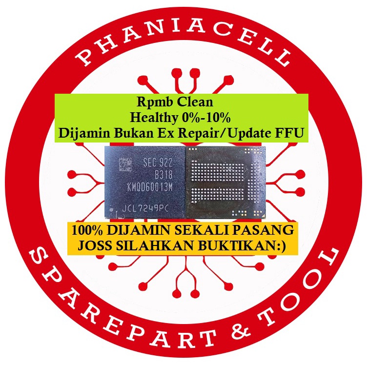 EMMC KMQD60013M-B318 kmqd60013m TESTED