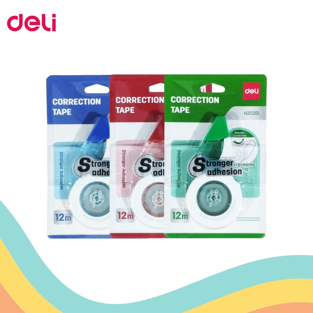 

SALE…!!! CORRECTION TAPE DELI CH-20201 (1 PCS)