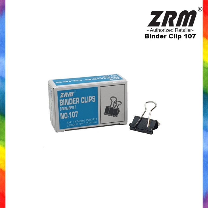 

ZRM Binder Clip / Klip Kertas 107 12pcs