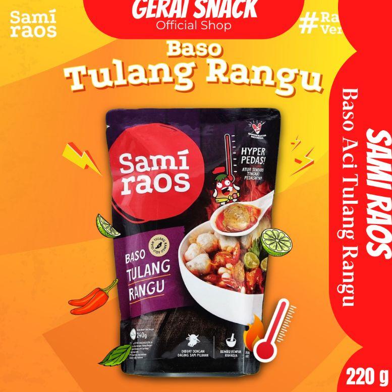 

PALING AMPUH✌️>>> Baso Aci Geprek Tulang Rangu Sami Raos Pedasnya Juara Best Seller (240gr)