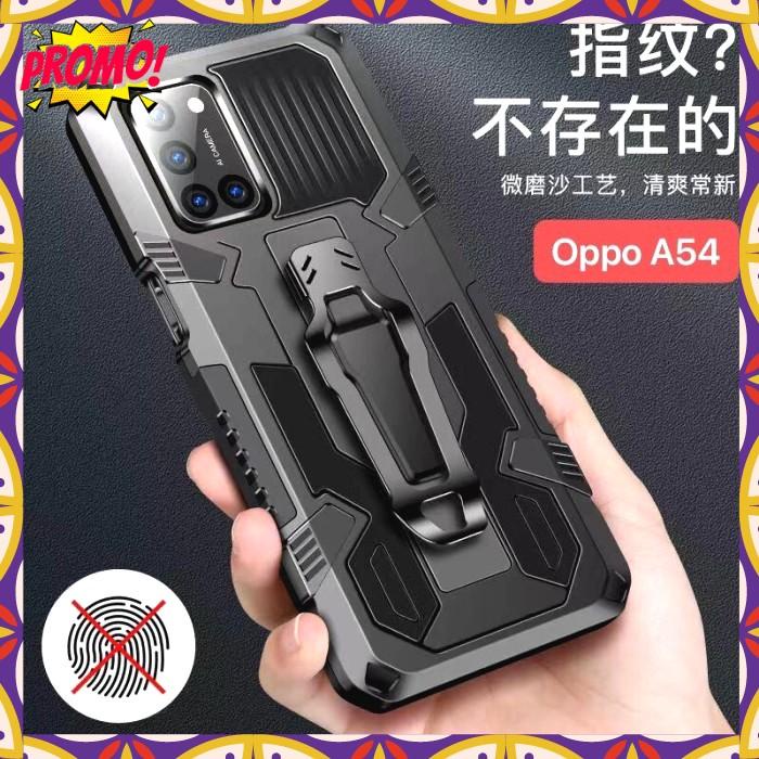 Case Oppo A54 2021 Robot Standing Magnet Cover Tpu Handphone
