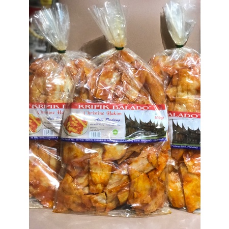 

Terlaris Kripik Singkong Balado Christine Hakim