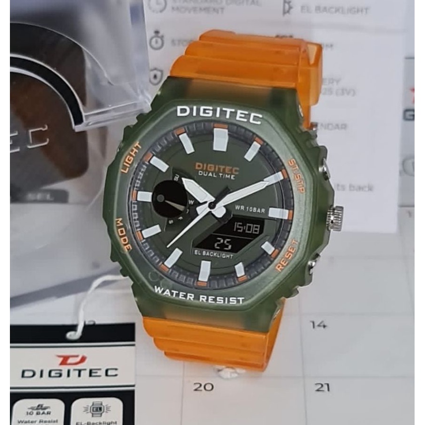 JAM TANGAN DIGITEC DA 2119T// JM TANGAN TERBARU/JAM TANGAN DIGITEC ORIGINAL