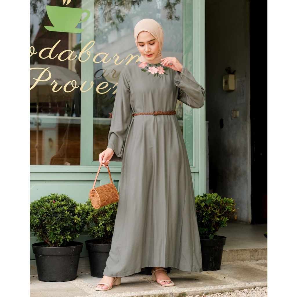 Myrubylicous KINZA MAXI DRESS | DRESS | DRESS WANITA | MAXI DRESS | BAJU MUSLIMAH