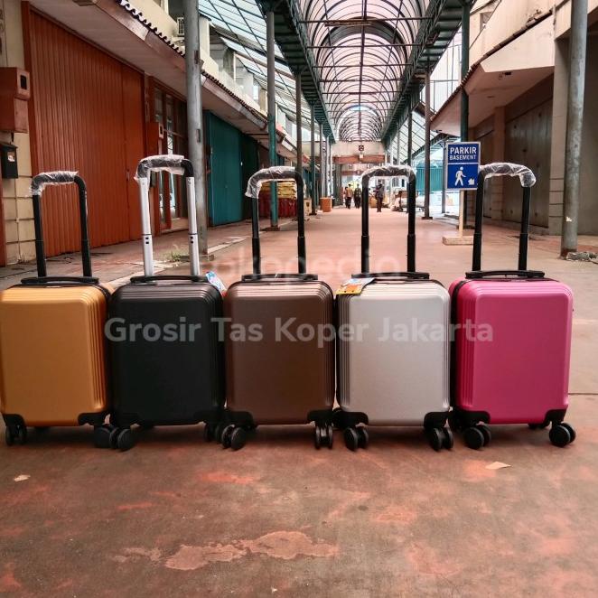 Koper 16 Inch Fiber Polo Asia Kabin Size Promo Cuci Gudang