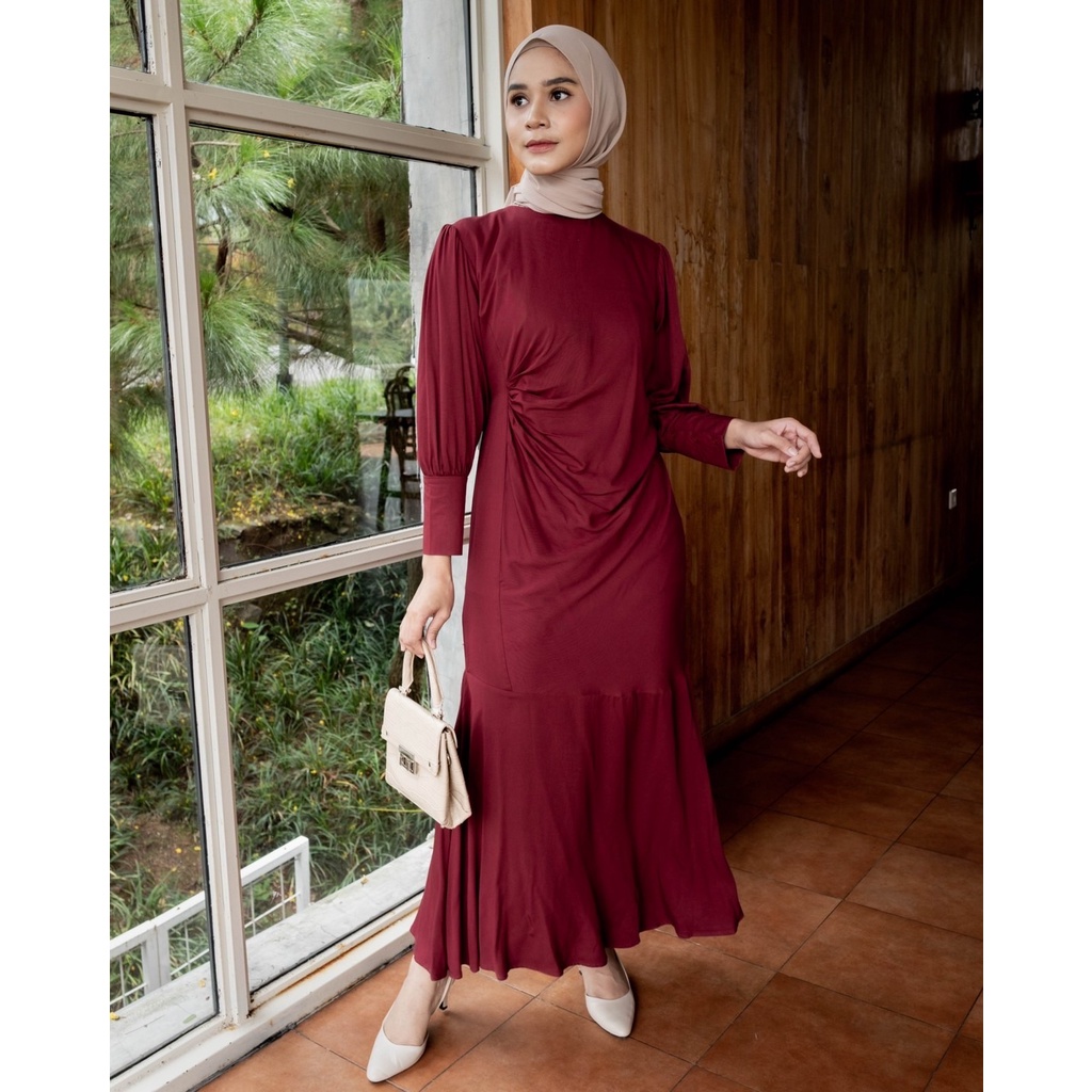 Myrubylicious GHEDALIA MAXI DRESS| DRESS | DRESS WANITA | MAXI DRESS | BAJU MUSLIMAH