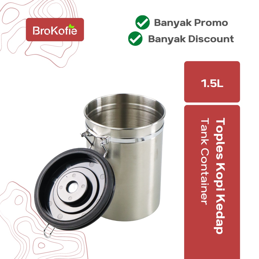 TOPLES KOPI KEDAP UDARA 1.5L