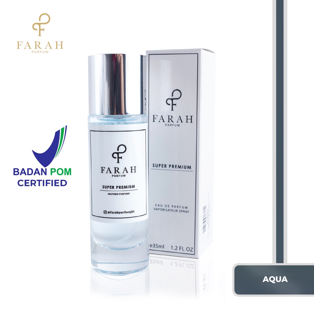 Aqua Men Super Premium by Farah Parfum - Parfum Pria Tahan Lama - Best Seller No.5