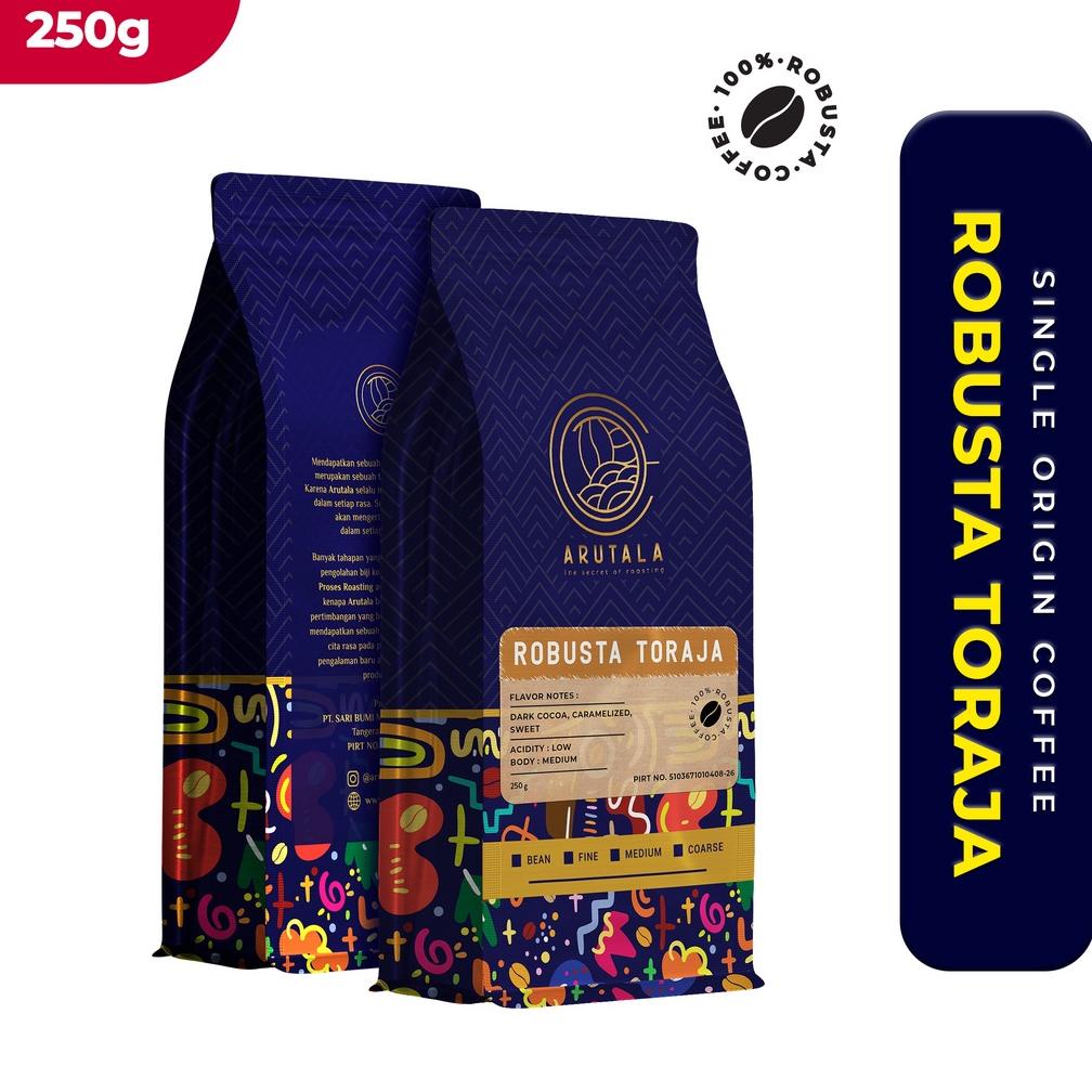 

Jangan Sampai Kehabisan!!!❄️ ARUTALA Kopi Toraja Rantebua Robusta Coffee 250 gram