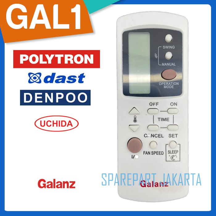 Remote AC POLYTRON GZ01-BEJO-000 GAL1