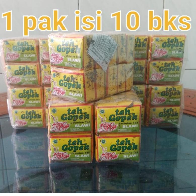 

ORIGINAL% TEH GOPEK JASMINE 1PAK TEH GOPEK MELATI TEH TUBRUK