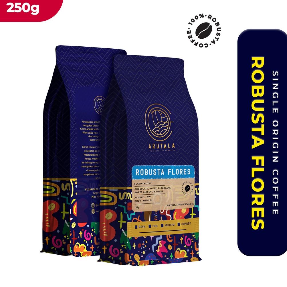 

❤[PROMO ⚡ALE!!!]❤ ARUTALA Kopi Flores Robusta Coffee 250 gram