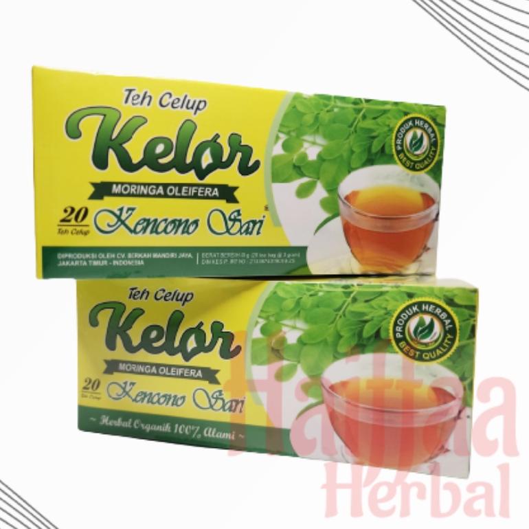 

❤[PROMO MURAH!!!]❤ Teh Celup Kelor Kencono Sari Moringa Teh Herbal Kesehatan Alami Asli Original