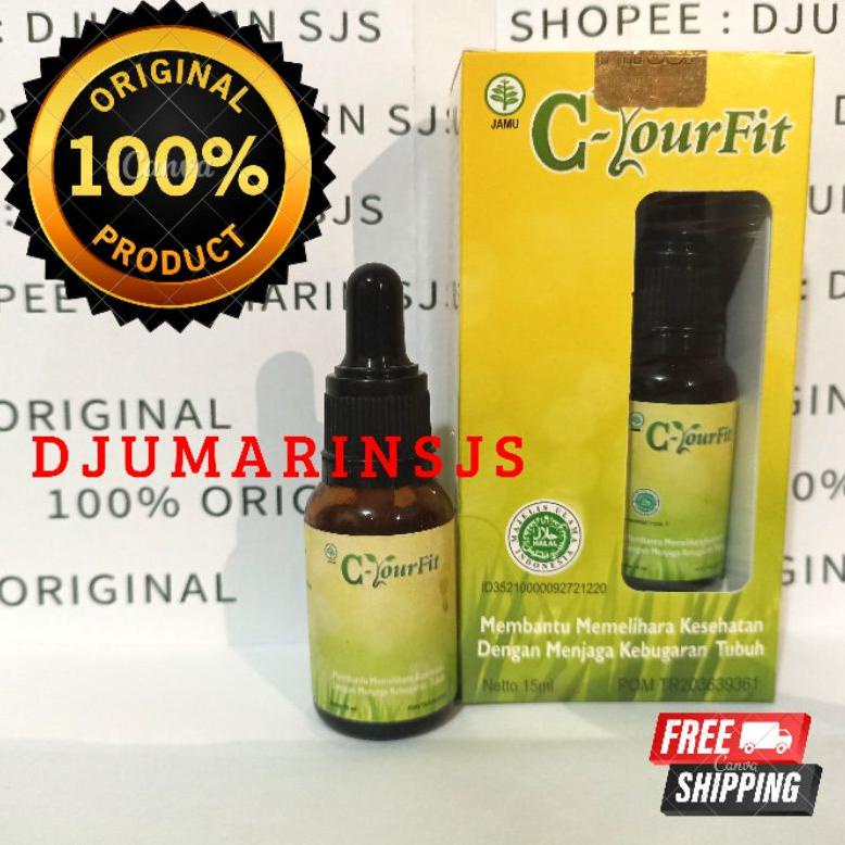 

>XG34448< C-YOURFIT JAMU HERBAL / JAMU TETES 15 ML 100% ORIGINAL