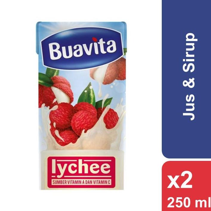 

✔️ Buavita Lychee 250 ml x 2 pcs