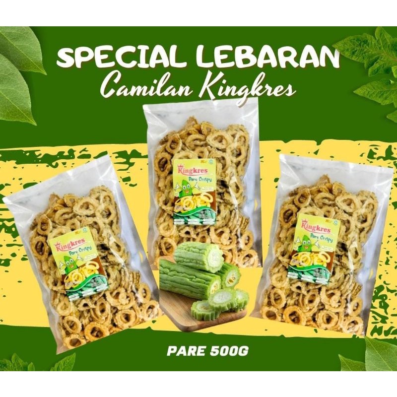 

KINGKRES KRIPIK PARE KRISPY 500gr