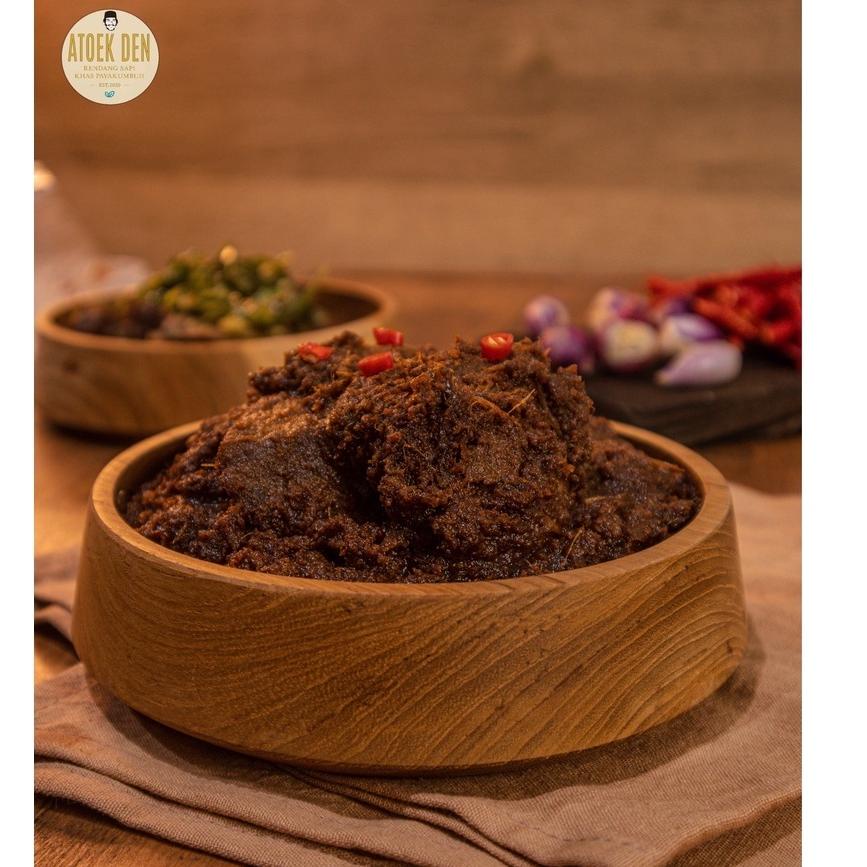 

✨11.11✨ Rendang Daging Sapi Basah Asli Payakumbuh | Siap Saji | Atoek Den Rendang 250 Gram - 500 Gram