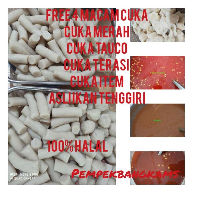 

♠ Pempek Bangka Mix 3 isi 10Pcs - empek bangka - pempek bangka - makanan bangka (Vacuum)