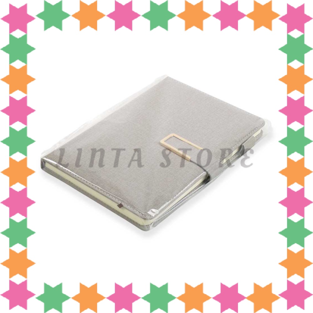 

LemonBest Buku Catatan Kerja Notebook Diary Book Cover Kulit Kertas A5 - JSK25