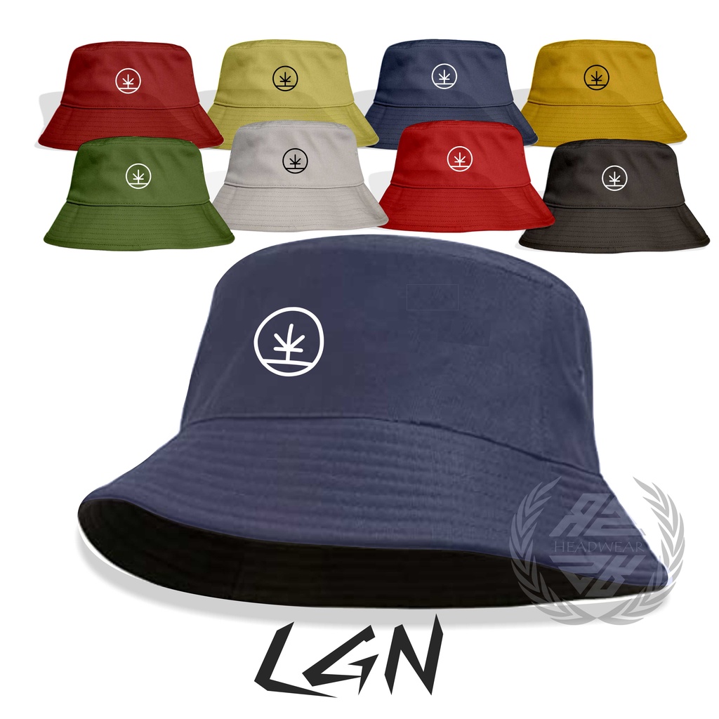 Topi bucket hat Korean Style Pria Wanita Sablon Premium murah &amp; keren Bisa bayar di tempat