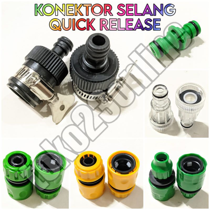 KONEKTOR JOINER QUICK RELEASE SELANG / KONEKTOR SAMBUNG SELANG /CONNECTOR QUICK RELEASE