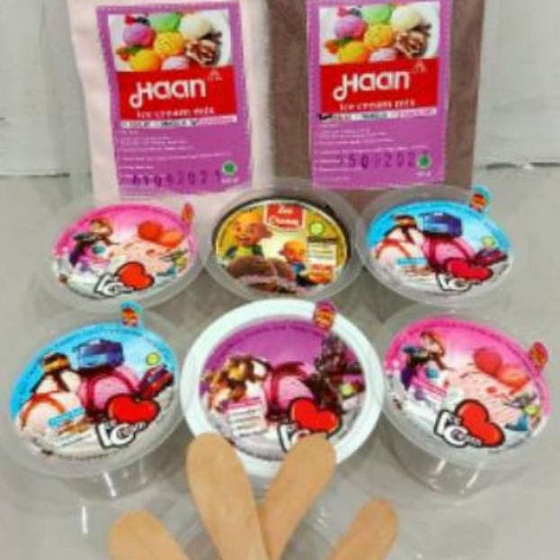 

[KODE 1920] Paket Hemat EsKrim 2Rasa Cup Bening